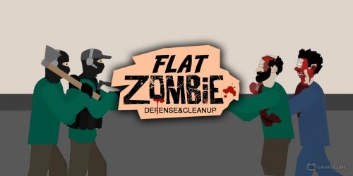 Play Flat Zombies: Defense&Cleanup on PC
