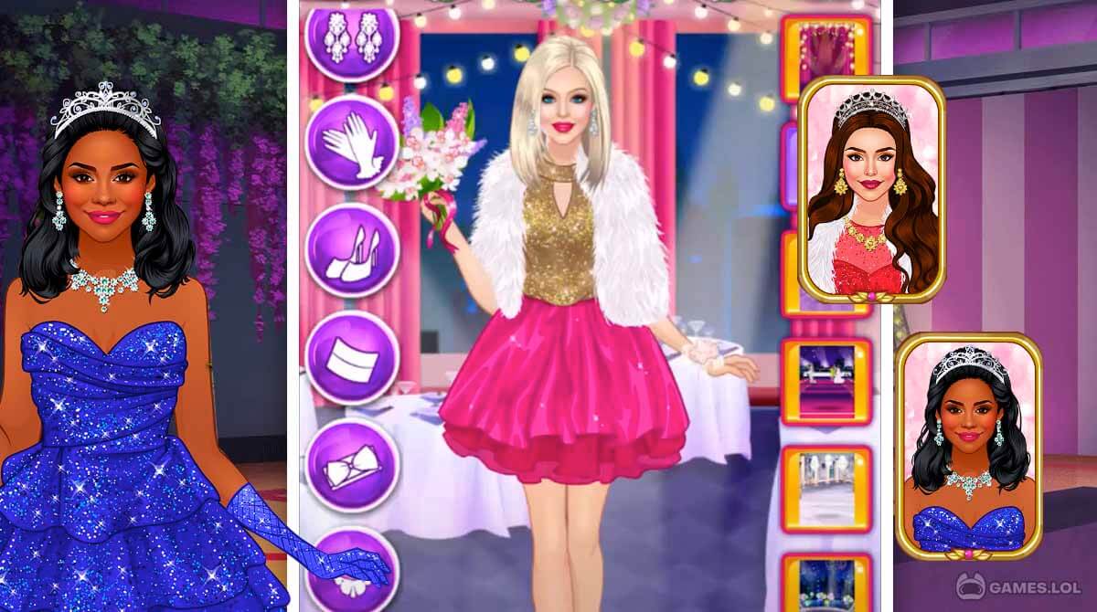 prom queen dress up for pc