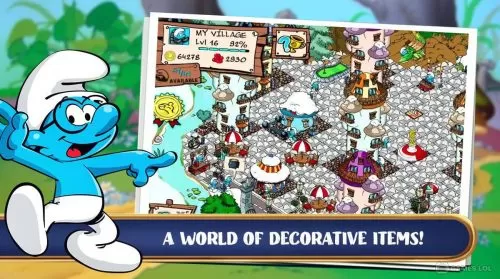 BEST GAME: Smurf's Village, Create your own MAGICAL world and protect the  cute SMURFS from evil Gargamel!, By The Smurfs' Village