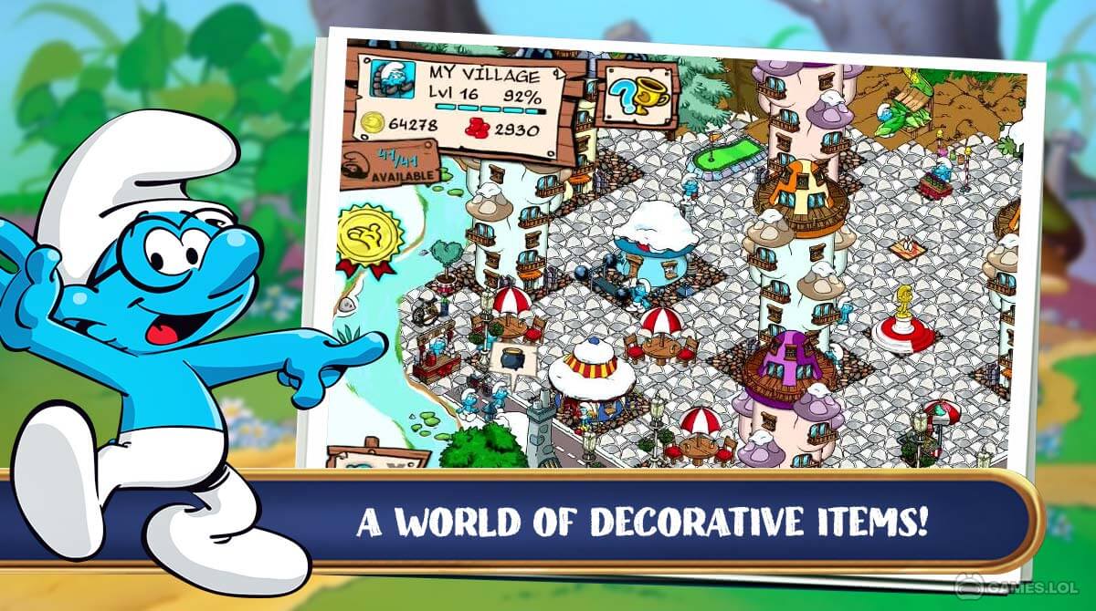 smurfs village download for pc