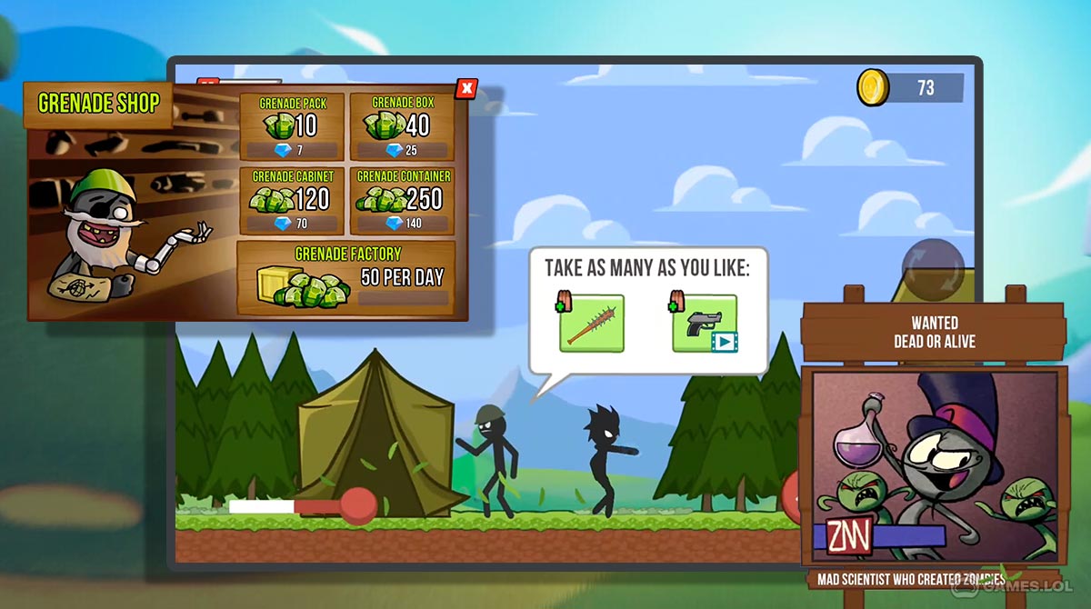 stickman vs zombies free pc download