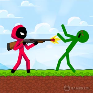 Stickman vs Zombies - Click Jogos