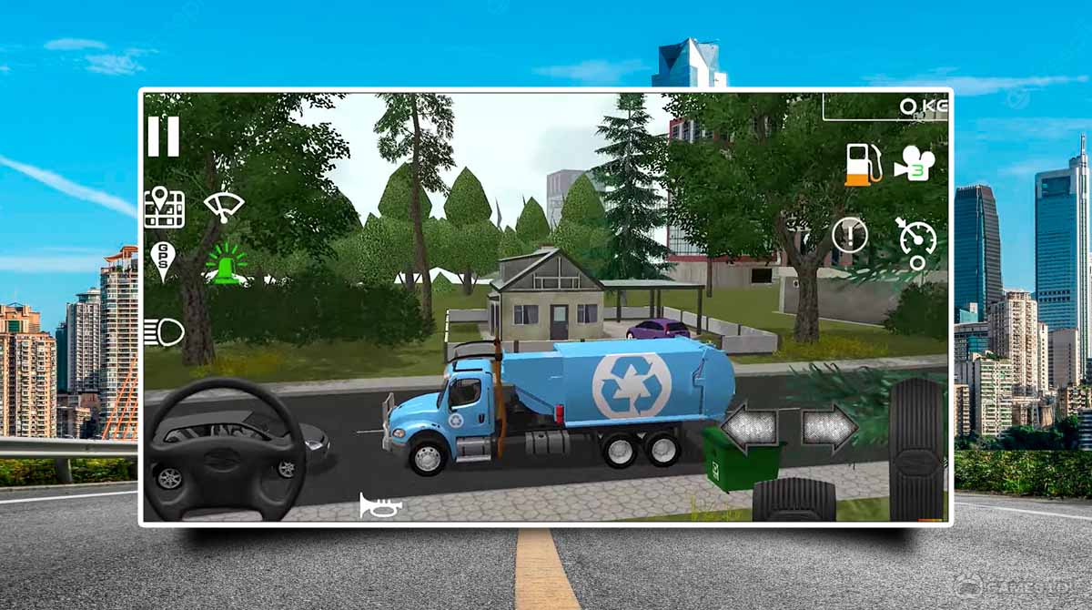 trash truck simulator free pc download