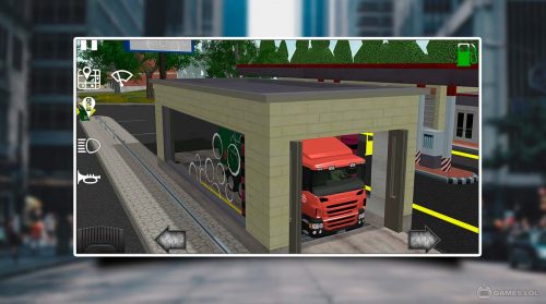 trash truck simulator gameplay on pc