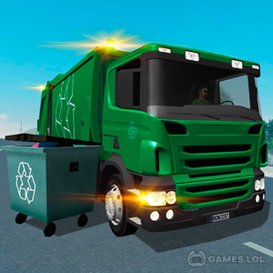 trash truck simulator on pc