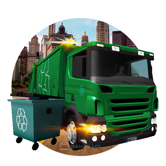 trash truck simulator pc game