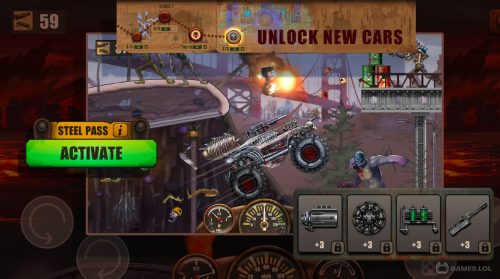 zombie hill racing gameplay on pc