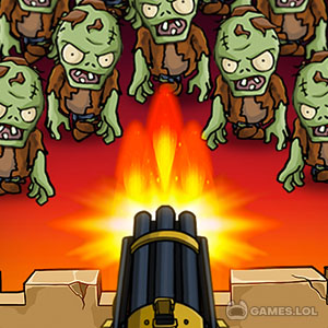 Play Zombie War Idle Defense Game on PC