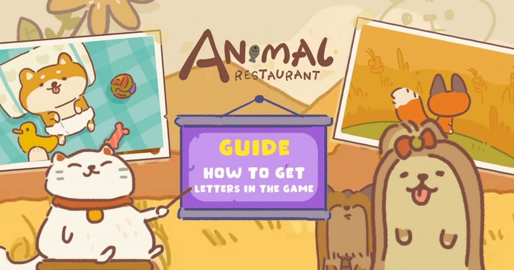 animal restaurant letters guide