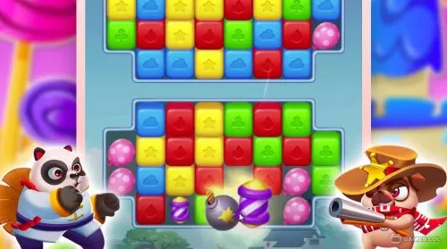 Star Blast gameplay Blast the cubes 