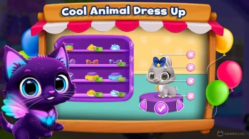 Cat games Pet Care & Dress up