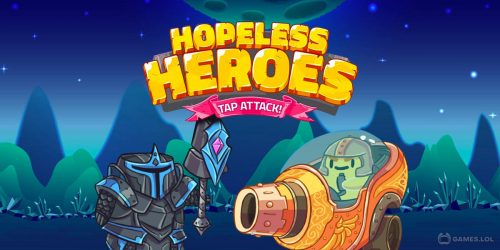 Play Hopeless Heroes: Tap Attack on PC