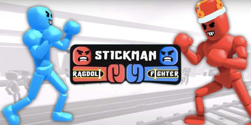 Play Stickman Ragdoll Fighter: Bash on PC