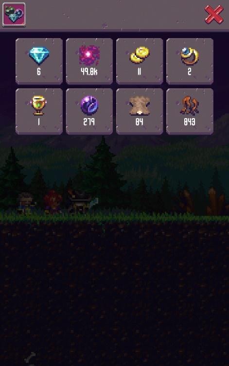 Check resources in Idle Apocalypse