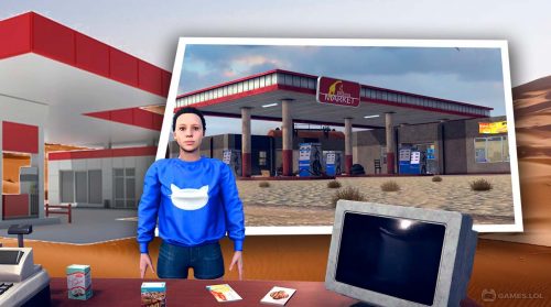 gas station junkyard gameplay on pc