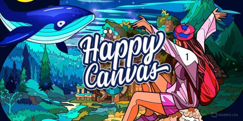 Play Happy Canvas™: Color by Number on PC