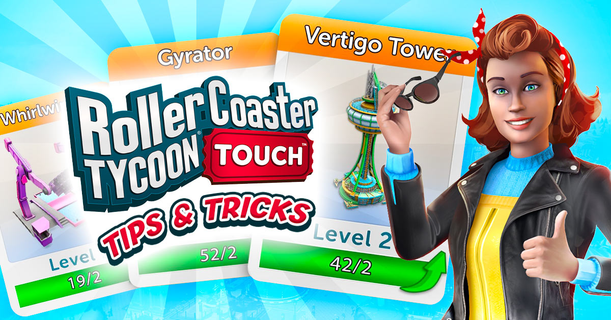 rollercoaster tycoon touch header