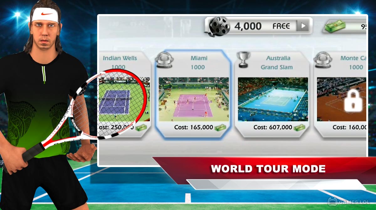 3d tennis free pc download