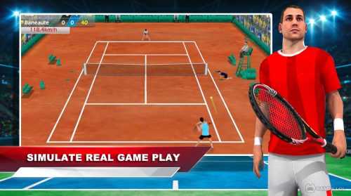 3d tennis gameplay on pc