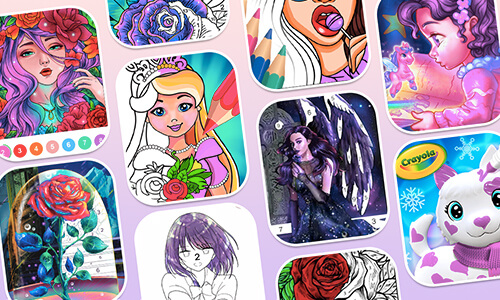 Top Coloring Games for Girls thumbnail