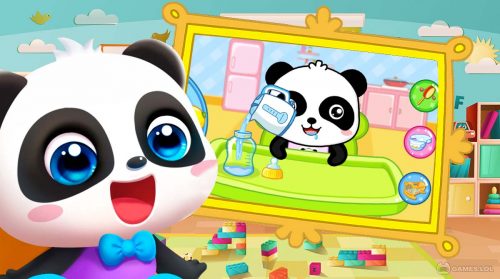 baby panda care gameplay on pc