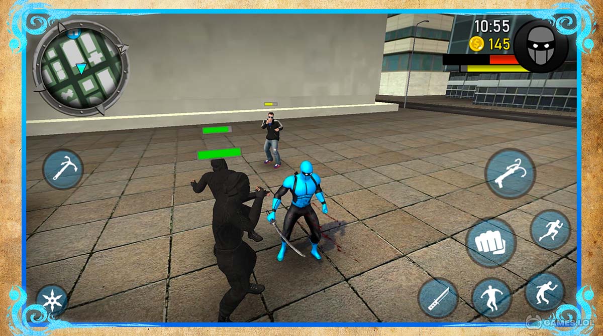 blue ninja free download