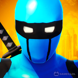Play Blue Ninja : Superhero Game on PC