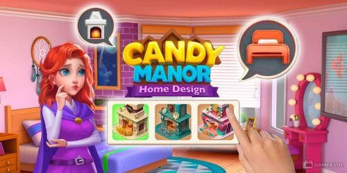 Play Candy Manor – Home Design on PC