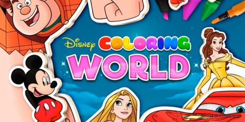 Play Disney Coloring World on PC