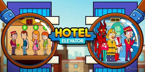 Play Hotel Elevator: Lift simulator on PC