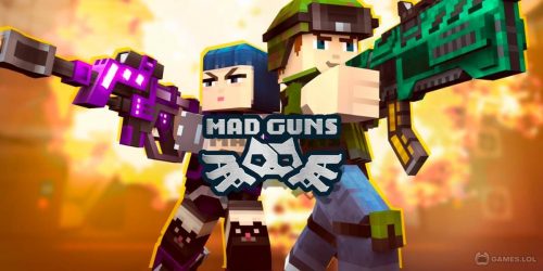 Play Mad GunS battle royale game on PC