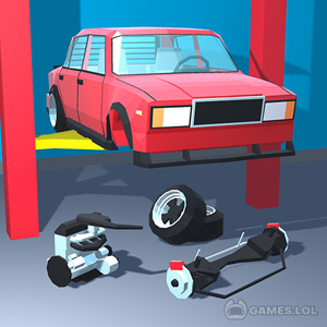 Garagem retro - puzzle online