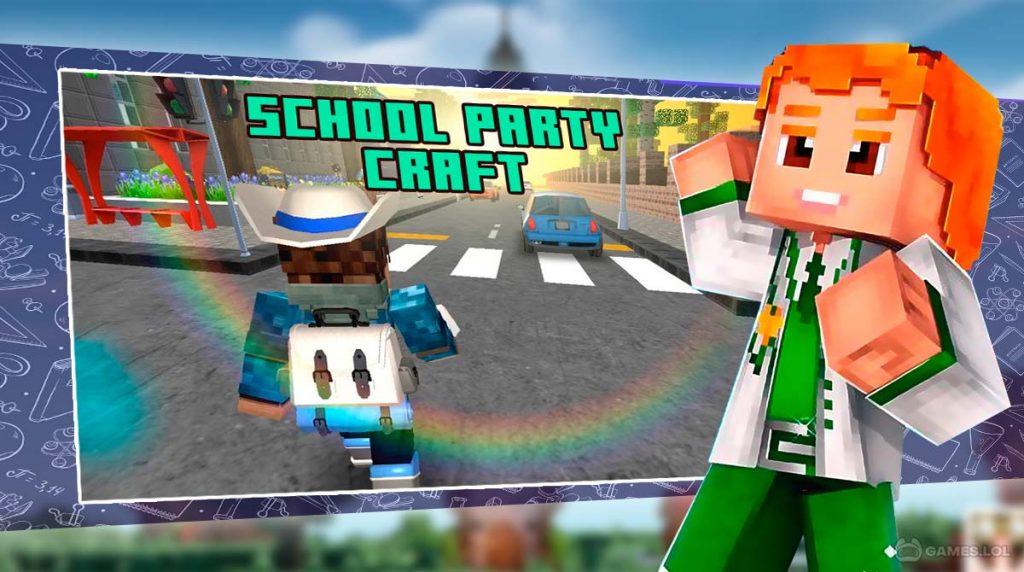 Minecraft VS School Party Craft 
