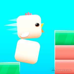 Play Square Bird – Flappy Chicken on PC
