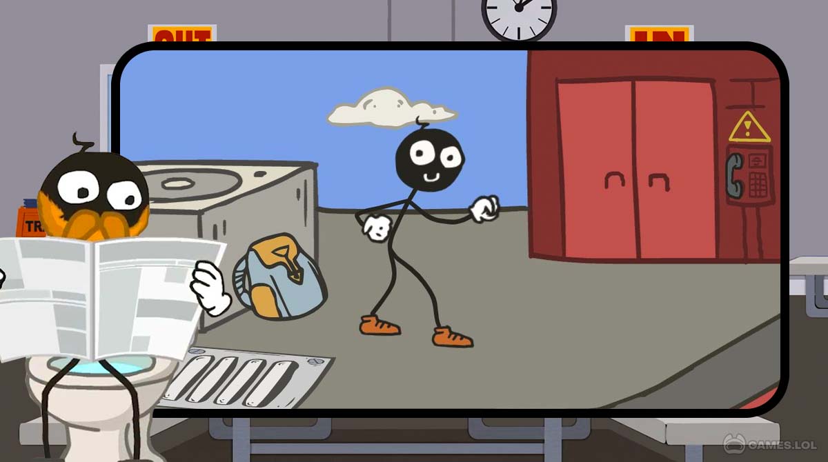 stickman escape school super gameplay on pc