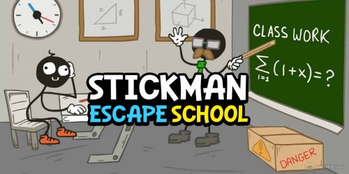 Play Stickman escape school super on PC