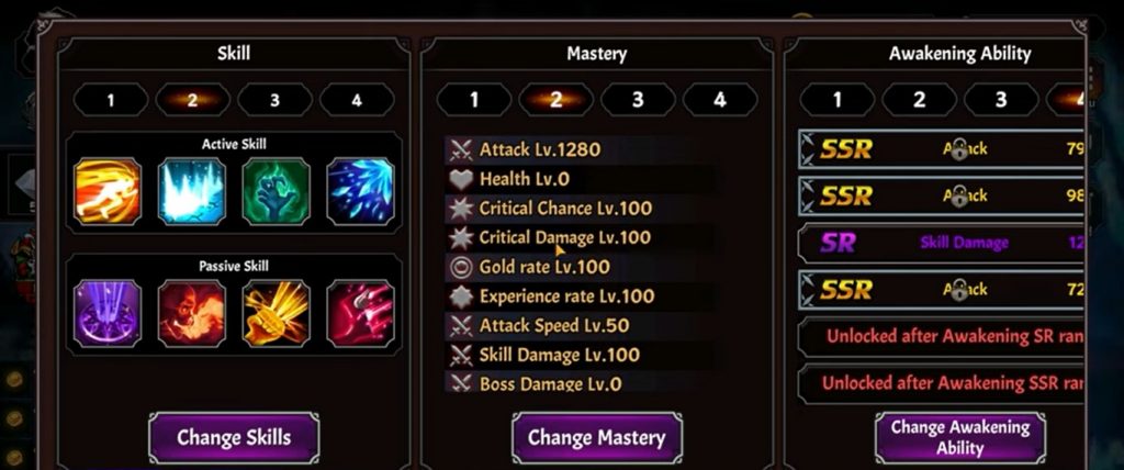 masteries idle berserker