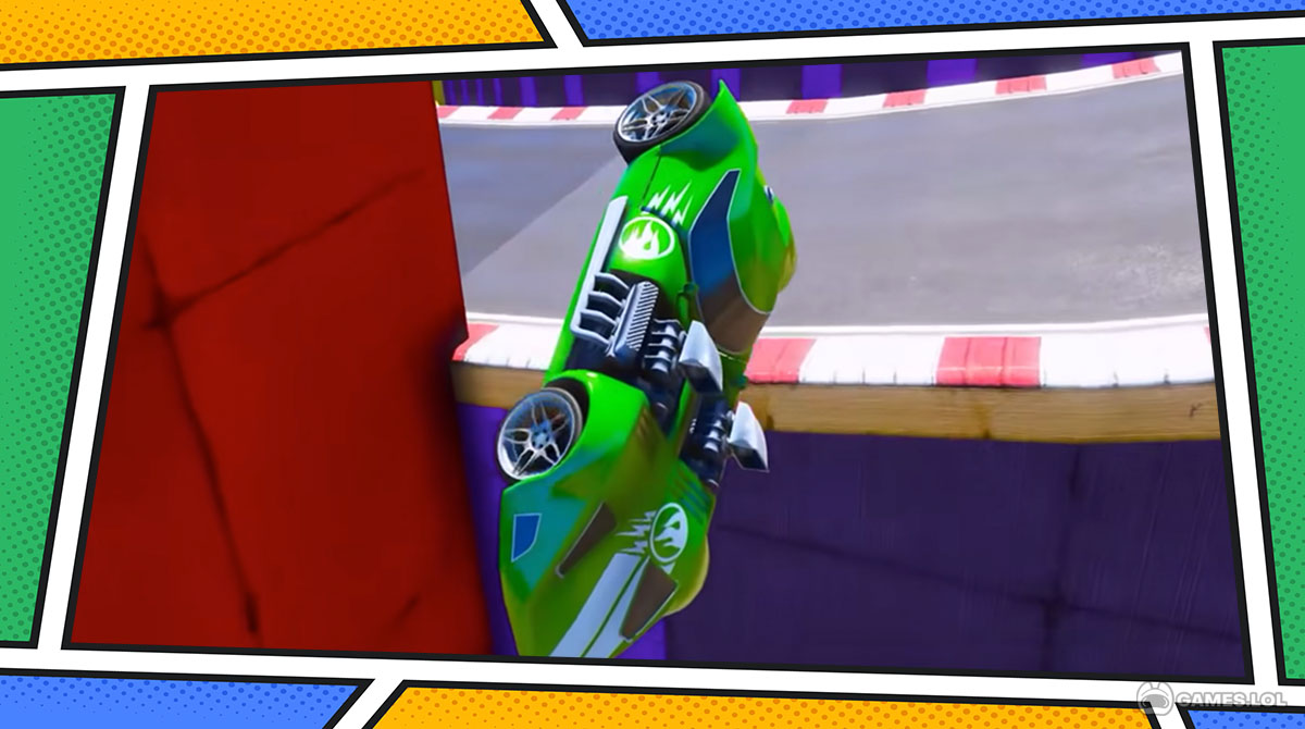 superhero mega ramp gameplay on pc