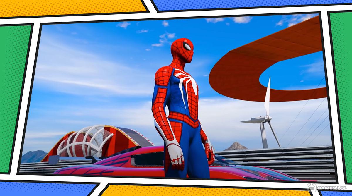 superhero mega ramp pc download