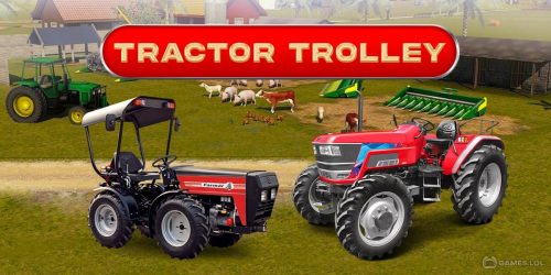 Play Tractor trolley :Tractor Games on PC