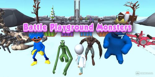 Play Battle Playground Monsters on PC