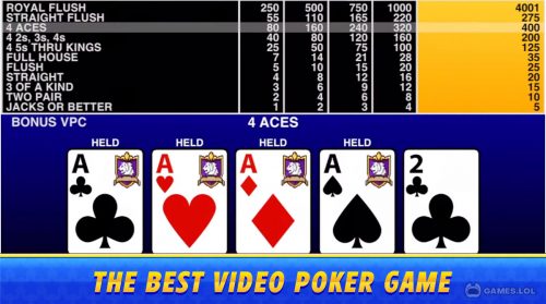 video poker clasic free pc download