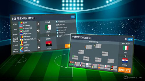 world football simulator gameplay on pc