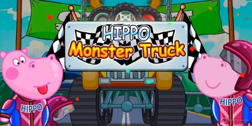 Play Kids Monster Truck Racing Game on PC