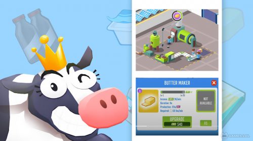 milk farm tycoon gameplay on pc