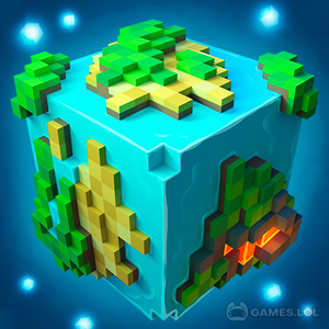 Play Planet of Cubes Craft Survival on PC