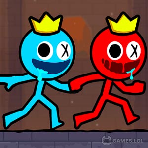 Play Stickman Red boy and Blue girl Online for Free on PC & Mobile