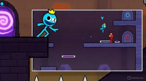 Red and Blue Stickman 2 - Free Play & No Download