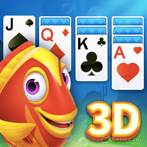 solitaire 3d fish on pc