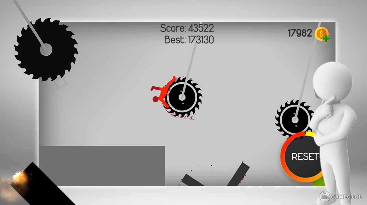 stickman falling gameplay on pc